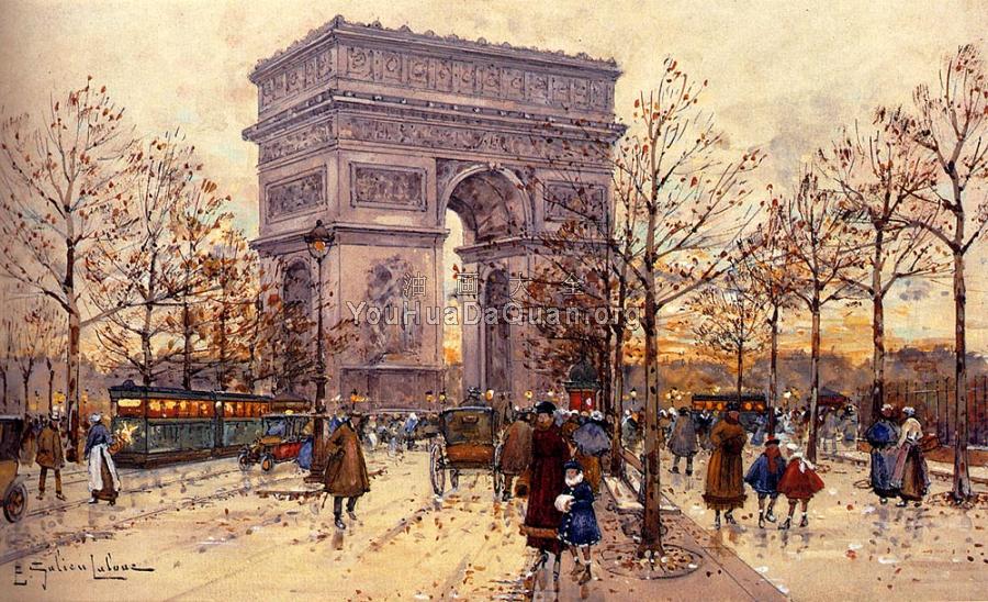 Arc De Triomphe - 尤金·加林·拉卢